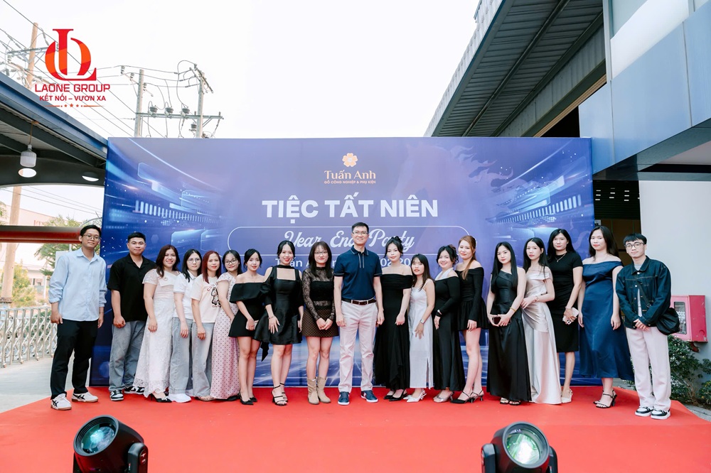 Tiệc Tất Niên Của Công Ty Anh Tuấn Do LaOne Group Thực Hiện
