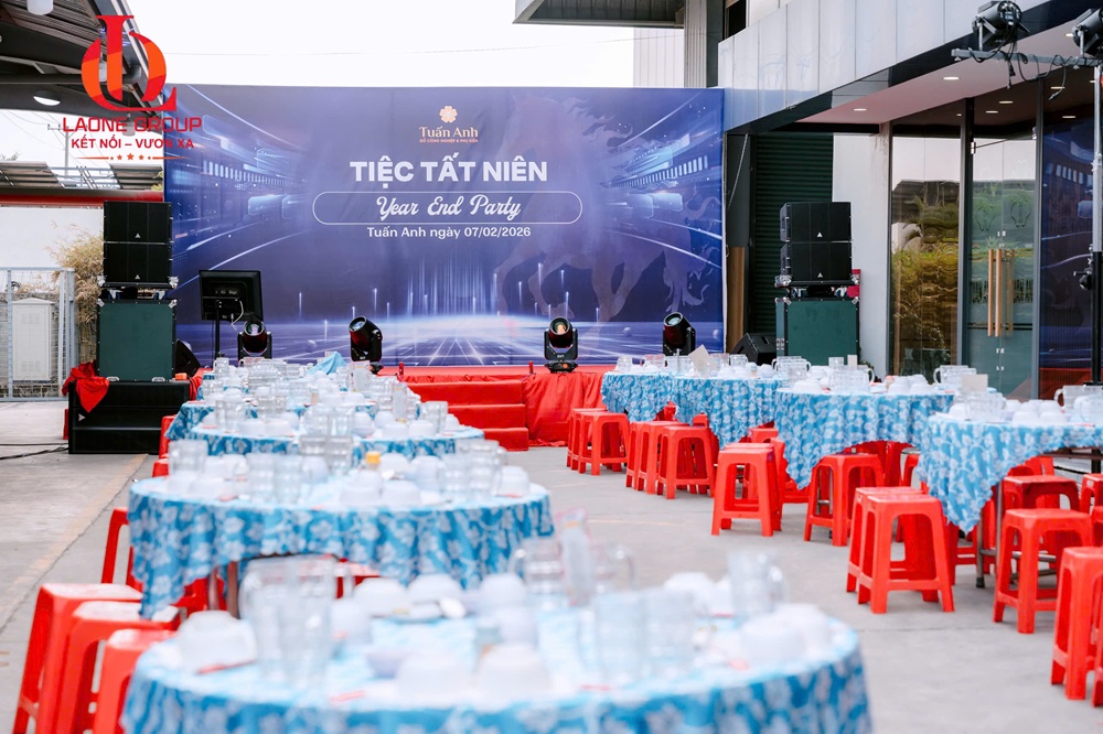 Tiệc Tất Niên Của Công Ty Anh Tuấn Do LaOne Group Thực Hiện
