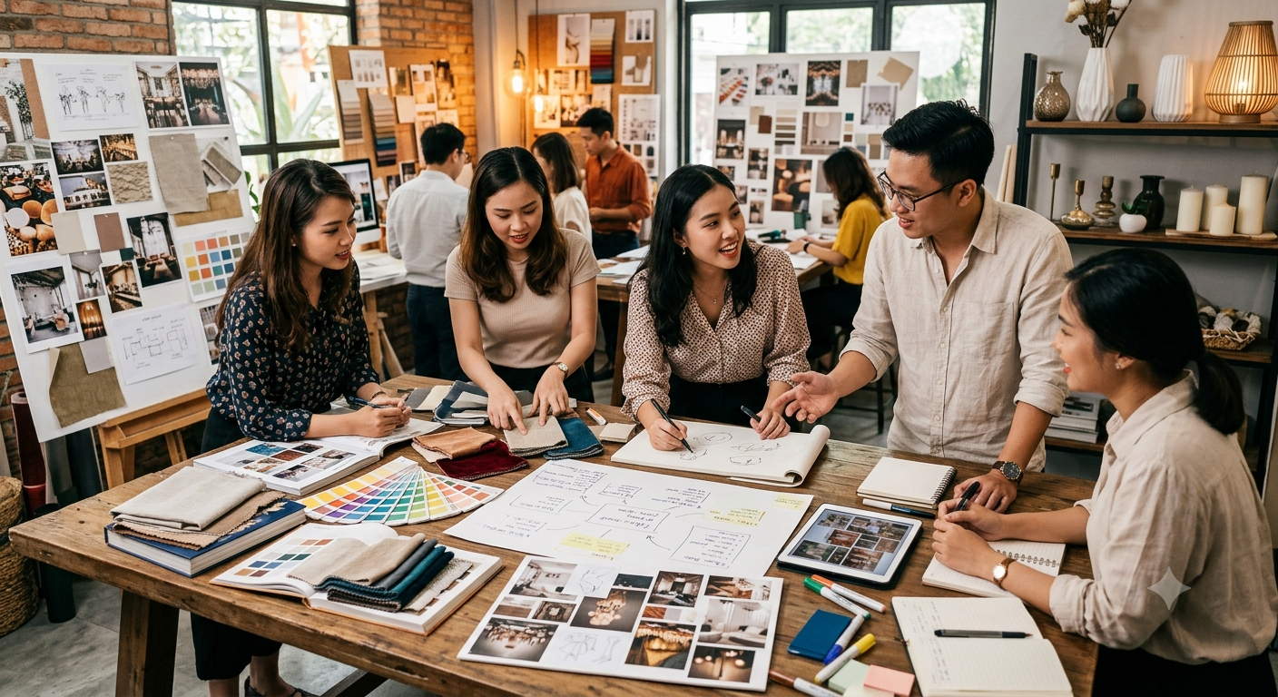 2. Lên Ý tưởng và Chủ đề (Concept) sự kiện