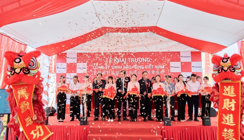 LỄ KHAI TRƯƠNG CÔNG TY TNHH BAO HONG VIỆT NAM  